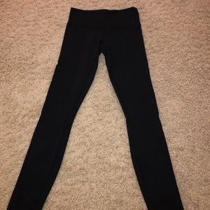 Black lulu leggings- size 2